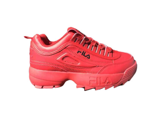 נעלי פילה-Fila Disruptor 2 Premium Athletic Shoes-RED