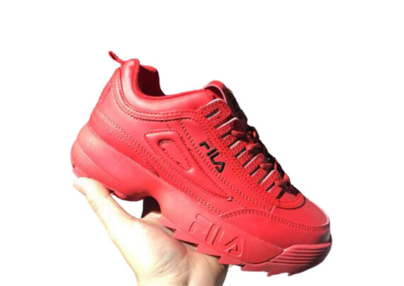 ⁦נעלי פילה-Fila Disruptor 2 Premium Athletic Shoes-RED⁩ – תמונה ⁦2⁩