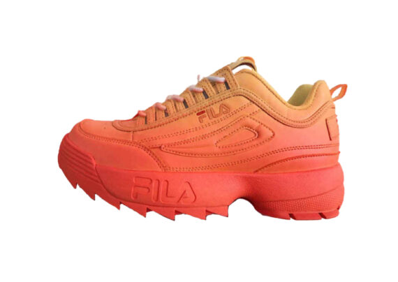 נעלי פילה-Fila Disruptor 2 Premium Athletic Shoes-SALMON