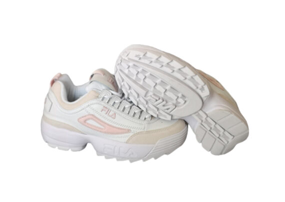 ⁦נעלי פילה-Fila Disruptor 2 Premium Athletic Shoes-STARK WHITE-SNOW DRIFT⁩ – תמונה ⁦4⁩