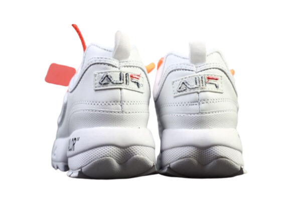 ⁦נעלי פילה-Fila Disruptor 2 Premium Athletic Shoes-WHITE-SEA BUCKTHORN⁩ – תמונה ⁦6⁩