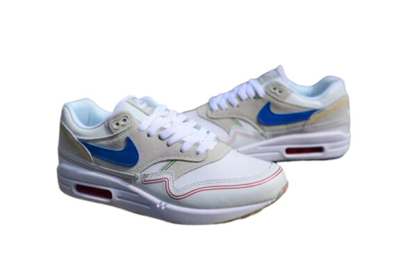 ⁦נעלי נייק-NIKE AIR MAX 2020-RED-LIGHT BLUE-WHITE⁩ – תמונה ⁦4⁩