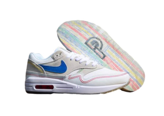 ⁦נעלי נייק-NIKE AIR MAX 2020-RED-LIGHT BLUE-WHITE⁩ – תמונה ⁦5⁩