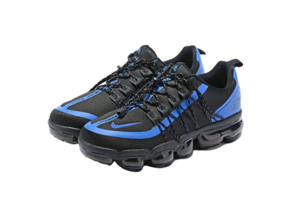 ⁦נעלי נייק-NIKE AIR VAPROMAX 2019 - BLACK-BLUE⁩ – תמונה ⁦2⁩