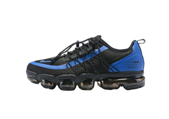 נעלי נייק-NIKE AIR VAPROMAX 2019 - BLACK-BLUE