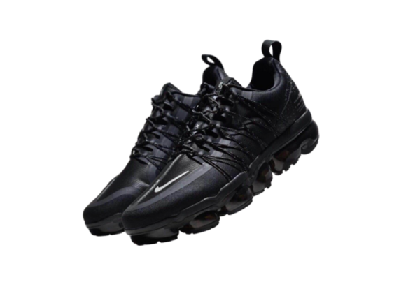 ⁦נעלי נייק-NIKE AIR VAPROMAX 2019 - BLACK - LOGO WHITE⁩ – תמונה ⁦4⁩