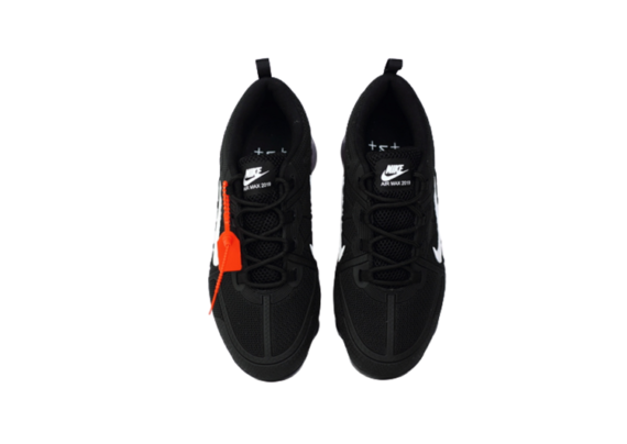 ⁦נעלי נייק-NIKE AIR VAPROMAX 2019 - BLACK-WHITE LOGO⁩ – תמונה ⁦5⁩