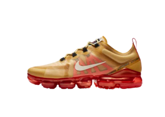 נעלי נייק-NIKE AIR VAPROMAX 2019 - CALICO-RED-WHTIE LOGO