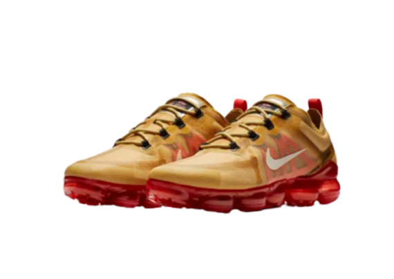 ⁦נעלי נייק-NIKE AIR VAPROMAX 2019 - CALICO-RED-WHTIE LOGO⁩ – תמונה ⁦2⁩