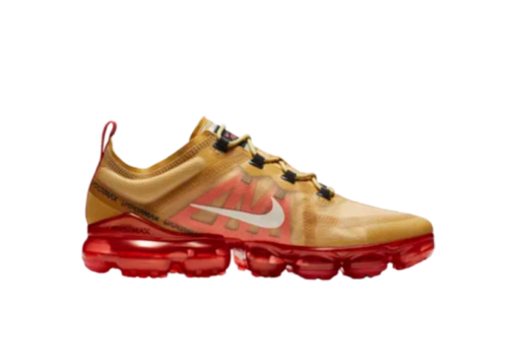 ⁦נעלי נייק-NIKE AIR VAPROMAX 2019 - CALICO-RED-WHTIE LOGO⁩ – תמונה ⁦4⁩