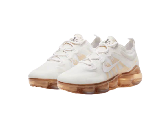 ⁦נעלי נייק-NIKE AIR VAPROMAX 2019 - CIGAR-WHITE LOGO⁩ – תמונה ⁦2⁩