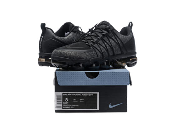 ⁦נעלי נייק-NIKE AIR VAPROMAX 2019 - DARK GRAY - BLACK⁩ – תמונה ⁦3⁩