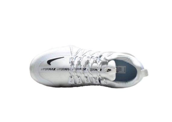 ⁦נעלי נייק-NIKE AIR VAPROMAX 2019 - FULL WHITE - BLACK LOGO⁩ – תמונה ⁦8⁩