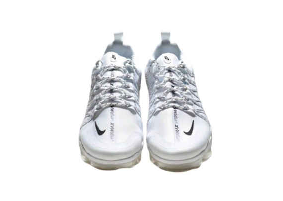 ⁦נעלי נייק-NIKE AIR VAPROMAX 2019 - FULL WHITE - BLACK LOGO⁩ – תמונה ⁦3⁩