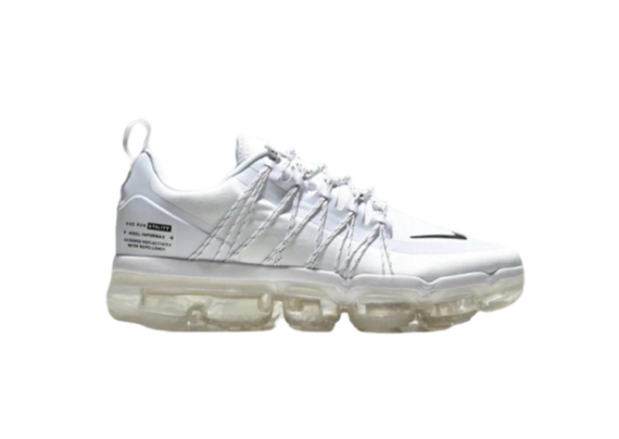 ⁦נעלי נייק-NIKE AIR VAPROMAX 2019 - FULL WHITE - BLACK LOGO⁩ – תמונה ⁦7⁩