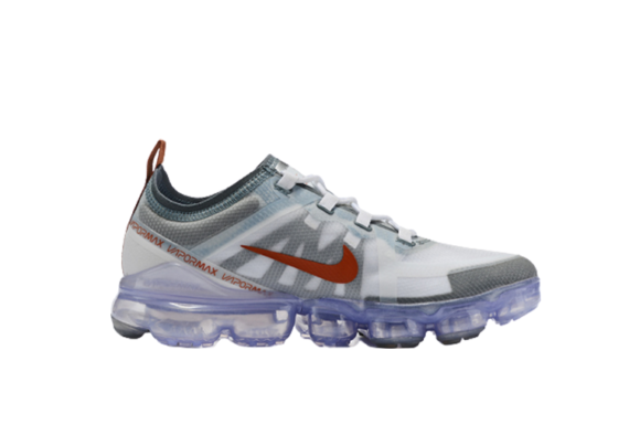 ⁦נעלי נייק-NIKE AIR VAPROMAX 2019 - WHITE-GRAY-RED LOGO⁩ – תמונה ⁦4⁩