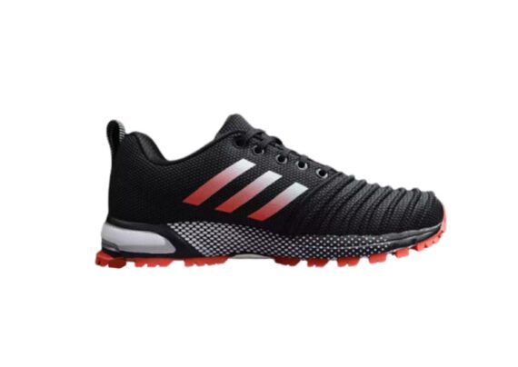 ⁦נעלי אדידס-ADIDAS AeroBounce – Black Pearl-Persian Red⁩ – תמונה ⁦2⁩