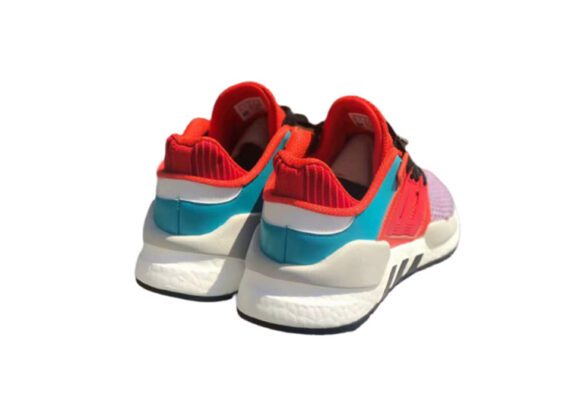 ⁦נעלי אדידס-ADIDAS Clover EQT – Pacific Blue - Shocking - Red⁩ – תמונה ⁦5⁩