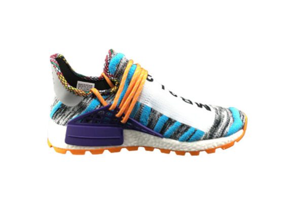 ⁦נעלי אדידס-ADIDAS Human Race Running Shoes – Skay-Blue - Purple - ORG⁩ – תמונה ⁦6⁩