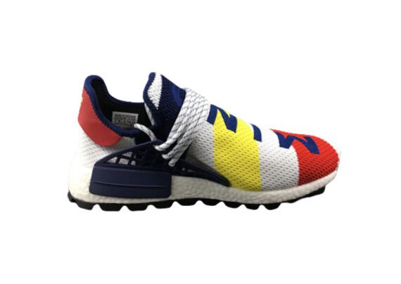 ⁦נעלי אדידס-ADIDAS Human Race Running Shoes –Wattle-Midnight Blue⁩ – תמונה ⁦3⁩