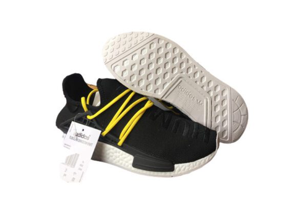 נעלי אדידס-ADIDAS NMD Human Race Series – Black & Yellow