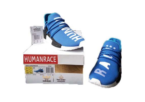 ⁦נעלי אדידס-ADIDAS NMD Human Race Series – Blue⁩ – תמונה ⁦4⁩