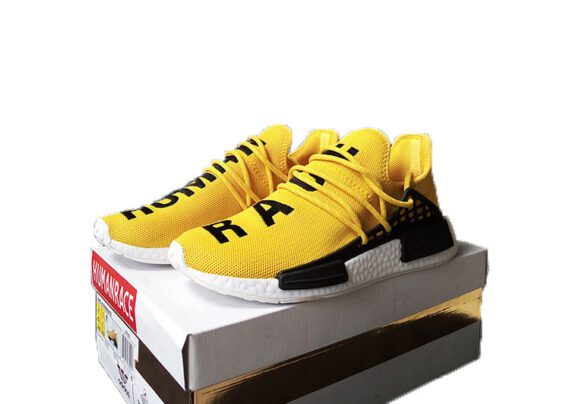 ⁦נעלי אדידס-ADIDAS NMD Human Race Series – Yellow⁩ – תמונה ⁦3⁩