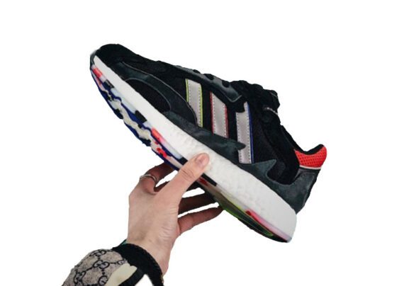 ⁦נעלי אדידס-ADIDAS Tresc Run – Gray-Black⁩ – תמונה ⁦5⁩