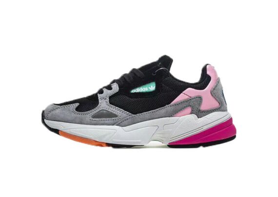 נעלי אדידס-ADIDAS YUNG-1 –  Black - Gray - Pink