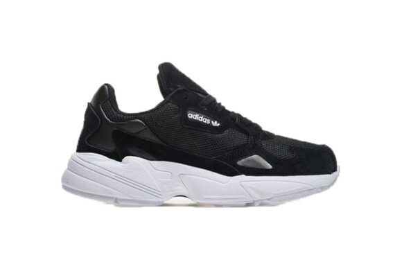 ⁦נעלי אדידס-ADIDAS YUNG-1 –  Black - White Logo⁩ – תמונה ⁦2⁩