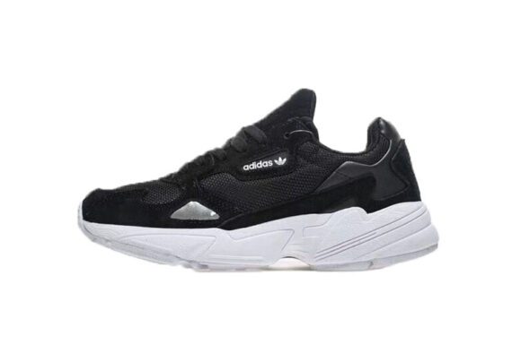 נעלי אדידס-ADIDAS YUNG-1 –  Black - White Logo