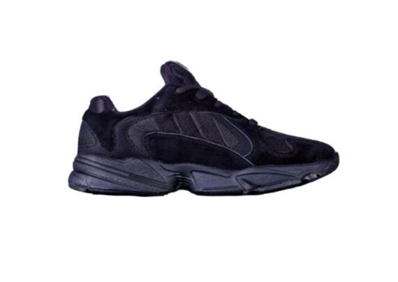 ⁦נעלי אדידס-ADIDAS YUNG-1 –  Full Black⁩ – תמונה ⁦2⁩