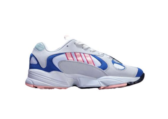 ⁦נעלי אדידס-ADIDAS YUNG-1 –  Light Pink & Blue⁩ – תמונה ⁦2⁩