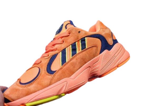 ⁦נעלי אדידס-ADIDAS YUNG-1 – ORG & Nave-Blue⁩ – תמונה ⁦6⁩