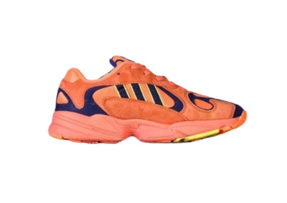 ⁦נעלי אדידס-ADIDAS YUNG-1 – ORG & Nave-Blue⁩ – תמונה ⁦2⁩