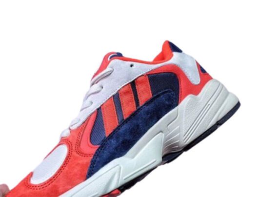 ⁦נעלי אדידס-ADIDAS YUNG-1 – Red & Nave-Blue⁩ – תמונה ⁦4⁩