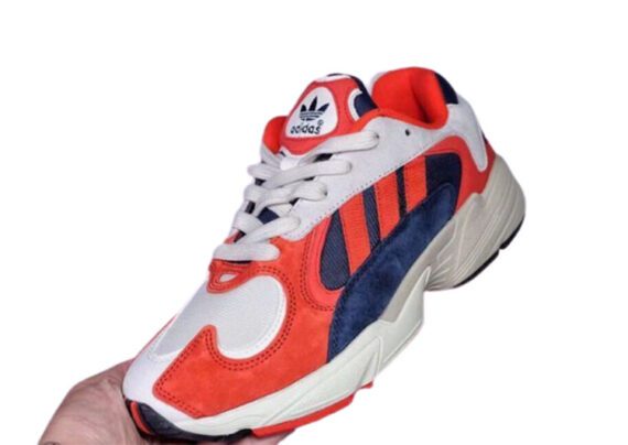 ⁦נעלי אדידס-ADIDAS YUNG-1 – Red & Nave-Blue⁩ – תמונה ⁦5⁩