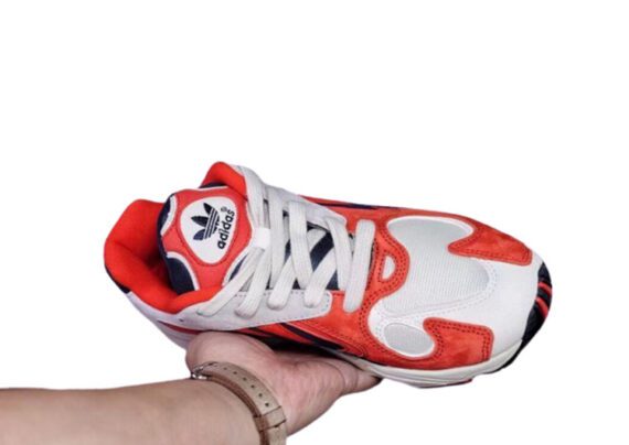 ⁦נעלי אדידס-ADIDAS YUNG-1 – Red & Nave-Blue⁩ – תמונה ⁦3⁩