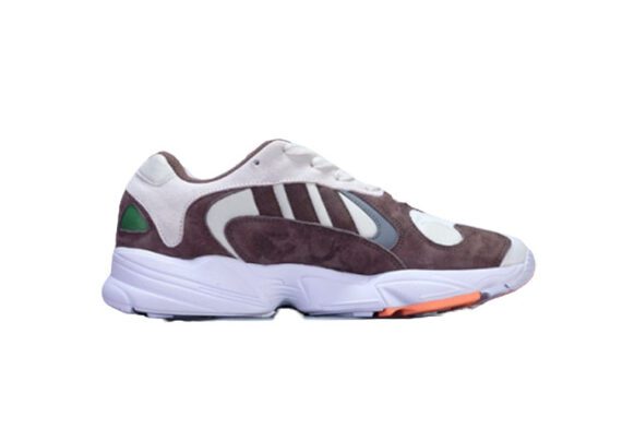 ⁦נעלי אדידס-ADIDAS YUNG-1 –  White & Purple Taupe⁩ – תמונה ⁦2⁩