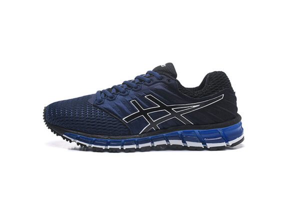 נעלי אסיקס-ASICS - Black & Dark-Blue Border