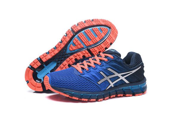 ⁦נעלי אסיקס-ASICS - Black & Dark-Blue ORG⁩ – תמונה ⁦5⁩