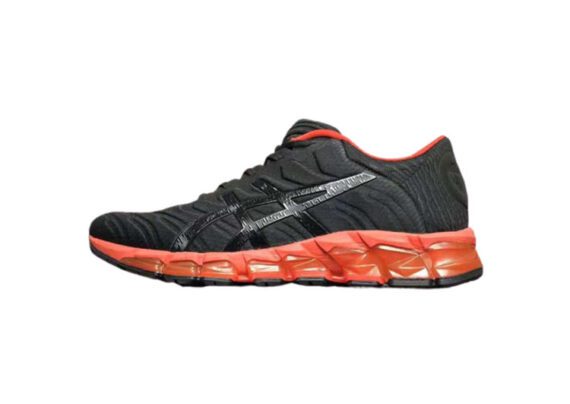 נעלי אסיקס-ASICS - Black & Light Red