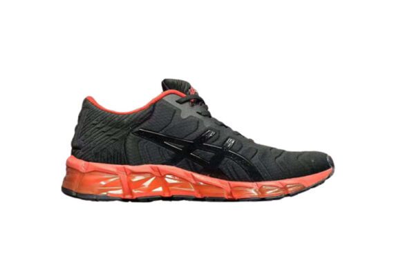 ⁦נעלי אסיקס-ASICS - Black & Light Red⁩ – תמונה ⁦2⁩