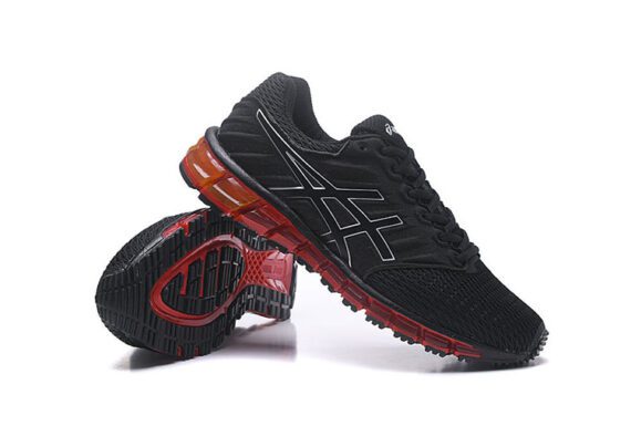 ⁦נעלי אסיקס-ASICS - Black & Red⁩ – תמונה ⁦5⁩