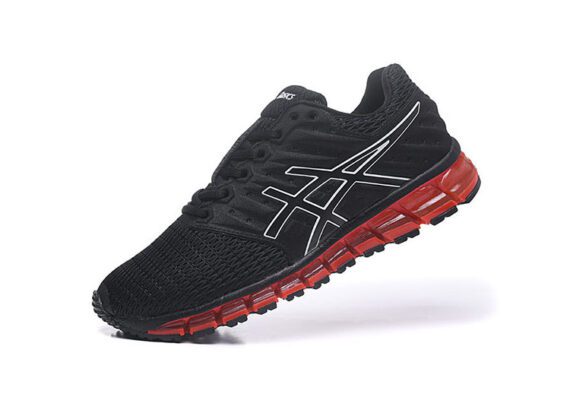 ⁦נעלי אסיקס-ASICS - Black & Red⁩ – תמונה ⁦3⁩