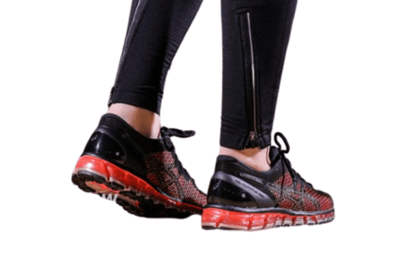 ⁦נעלי אסיקס-ASICS - Black & Red Body⁩ – תמונה ⁦5⁩