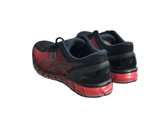 ⁦נעלי אסיקס-ASICS - Black & Red Body⁩ – תמונה ⁦3⁩