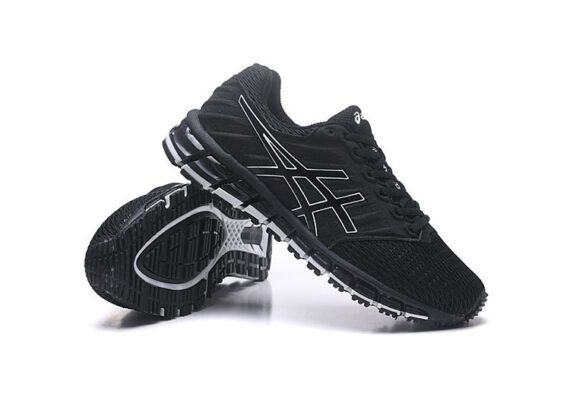 ⁦נעלי אסיקס-ASICS - Black & White⁩ – תמונה ⁦4⁩