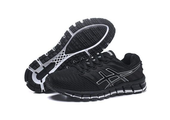 ⁦נעלי אסיקס-ASICS - Black & White⁩ – תמונה ⁦5⁩