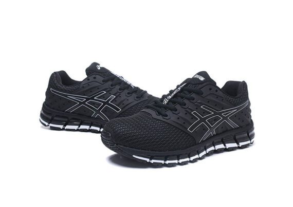 ⁦נעלי אסיקס-ASICS - Black & White Border⁩ – תמונה ⁦5⁩